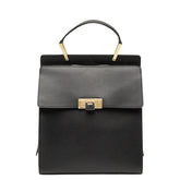 バレンシアガ リュック バックパック 370636 ブラック レザー レディース BALENCIAGA 中古