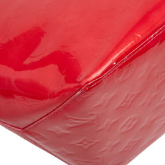 ルイ ヴィトン モノグラム ヴェルニ べルヴューPM ハンドバッグ M93669 ローズポップ パテントレザー レディース LOUIS VUITTON 【中古】