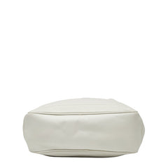 バレンシアガ リポーター 斜め掛け ショルダーバッグ 272862 ホワイト レザー レディース BALENCIAGA 【中古】