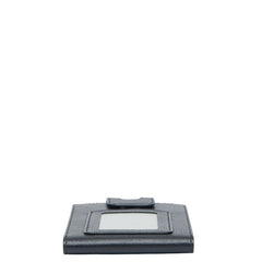 モンブラン サルトリアル フォンホルダー ウィズ ビュー キャリーミー iPhoneケース スマホ 携帯電話ホルダー ブラック レザー レディース MONTBLANC 【中古】