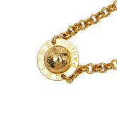 セリーヌ スターボール チェーン ネックレス ゴールド メッキ レディース CELINE 【中古】