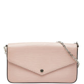 ルイ ヴィトン エピ ポシェット フェリシー ショルダーバッグ M62467 ローズバレリーヌ ピンク レザー レディース LOUIS VUITTON 【中古】