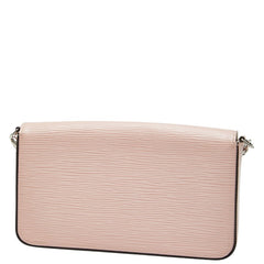 ルイ ヴィトン エピ ポシェット フェリシー ショルダーバッグ M62467 ローズバレリーヌ ピンク レザー レディース LOUIS VUITTON 中古