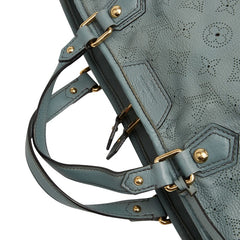 ルイ ヴィトン モノグラム マヒナ ステラPM ハンドバッグ ショルダーバッグ 2WAY M93176 ブルーシエル レザー レディース LOUIS VUITTON 【中古】