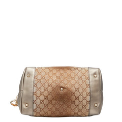 グッチ GGキャンバス ハートビット バンブー ワンショルダーバッグ 269958 ブラウン キャンバス レザー レディース GUCCI 【中古】