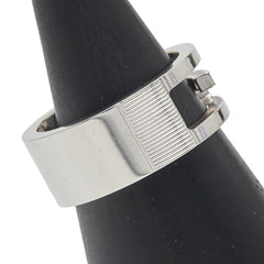 グッチ カットアウトG リング 指輪 #12 SV925 シルバー レディース GUCCI 【中古】