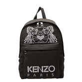 ケンゾー タイガー トラ 虎 モチーフ リュック バックパック ブラック ナイロン メンズ KENZO 【中古】