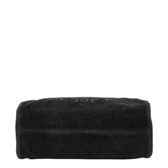 フェイラー ロゴ トートバッグ ブラック コーデュロイ レディース FEILER 【中古】