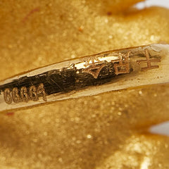 K24YG イエローゴールド ペンダントトップ レディース 【中古】