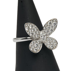 グラフ パヴェ バタフライ マーキスダイヤ リング 指輪 RGR209 K18WG ホワイトゴールド レディース GRAFF 【中古】