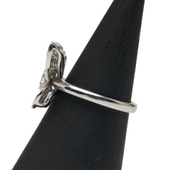 グラフ パヴェ バタフライ マーキスダイヤ リング 指輪 RGR209 K18WG ホワイトゴールド レディース GRAFF 【中古】