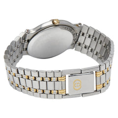 グッチ 腕時計 9000M クオーツ ゴールド文字盤 ステンレススチール メッキ メンズ GUCCI 【中古】