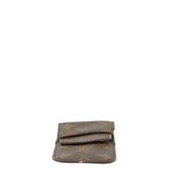 ルイ ヴィトン モノグラム エテュイ スティロ ペンケース M62990 ブラウン PVC レディース LOUIS VUITTON 【中古】