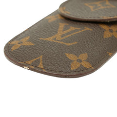 ルイ ヴィトン モノグラム エテュイ スティロ ペンケース M62990 ブラウン PVC レディース LOUIS VUITTON 【中古】