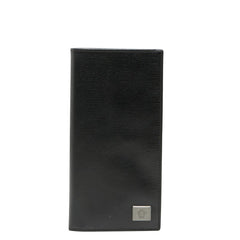 ヴェルサーチェ メデューサ 長財布 ブラック レザー レディース VERSACE 【中古】