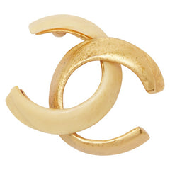 シャネル ココマーク ブローチ ゴールド メッキ レディース CHANEL 【中古】