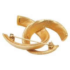 シャネル ココマーク ブローチ ゴールド メッキ レディース CHANEL 【中古】