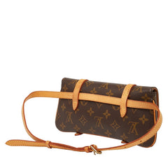 ルイ ヴィトン モノグラム ポシェット マレル ウエストバッグ M51159 ブラウン PVC レザー レディース LOUIS VUITTON 【中古】