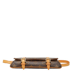 ルイ ヴィトン モノグラム ポシェット マレル ウエストバッグ M51159 ブラウン PVC レザー レディース LOUIS VUITTON 【中古】