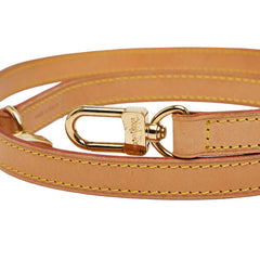 ルイ ヴィトン ショルダーストラップ ベージュ レザー レディース LOUIS VUITTON 【中古】