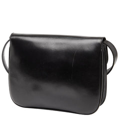 セリーヌ トリオンフ 斜め掛け ショルダーバッグ ブラック レザー レディース CELINE 【中古】