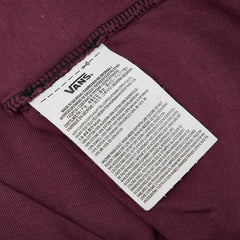 バンズ ロゴ 半袖Tシャツ サイズ:M パープル ブラック ホワイト コットン メンズ VANS 【中古】