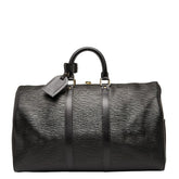 ルイ ヴィトン エピ キーポル50 ボストンバッグ トラベルバッグ 旅行用バッグ M42962 ノワール ブラック レザー レディース LOUIS VUITTON 【中古】