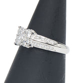 Pt900 プラチナ ダイヤ0.76ct リング 指輪 レディース 13号 【中古】