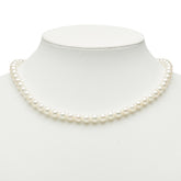 SV925 シルバー アコヤパール7.5~8mm ネックレス レディース 【中古】