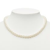 SV925 シルバー アコヤパール7~7.5mm ネックレス レディース 【中古】