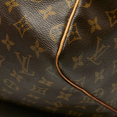 ルイ ヴィトン モノグラム キーポル55 ボストンバッグ トラベルバッグ M41424 ブラウン PVC レザー レディース LOUIS VUITTON 【中古】