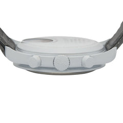 オメガ × スウォッチ スピードマスター ムーンスウォッチ MISSION TO PLUTO 腕時計 SO33M101 クオーツ ホワイト文字盤 セラミック ナイロン メンズ OMEGA 【中古】