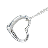 ティファニー オープンハート ペンダントネックレス スターリングシルバー レディース TIFFANY&Co. 【中古】