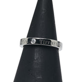 ティファニー バンド 3Pダイヤ リング 指輪 Pt950 プラチナ レディース TIFFANY&Co. 【中古】