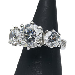 ジャスティンデイビス ラインストーン リング 指輪 SV925 シルバー レディース Justin Davis 【中古】