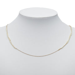 アガット ネックレス K10YG イエローゴールド パール レディース agete 【中古】