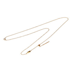 タサキ K18YG イエローゴールド 1P 750 プチペンダントネックレス レディース TASAKI 【中古】