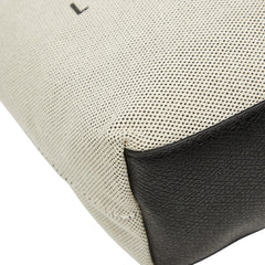 ロンシャン ロゾ LONGCHAMP ハンドバッグ ショルダーバッグ 2WAY 10159 ベージュ ブラック キャンバス レザー レディース Longchamp 【中古】