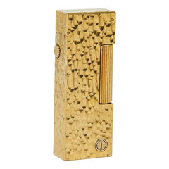 ダンヒル ローラー式 着火確認済み ライター ガスライター ゴールド メッキ メンズ Dunhill 【中古】