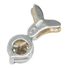 K18WG ホワイトゴールド ダイヤ0.6ct ペンダントトップ レディース 【中古】
