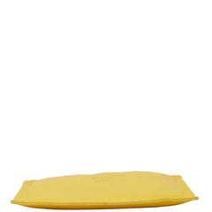 エルメス ヨッティングMM クラッチバッグ セカンドバッグ ポーチ イエロー キャンバス レディース HERMES 【中古】