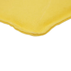 エルメス ヨッティングMM クラッチバッグ セカンドバッグ ポーチ イエロー キャンバス レディース HERMES 【中古】