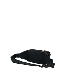 フェンディ ズッカ ボディバッグ 7VA149 ブラック キャンバス レディース FENDI 【中古】