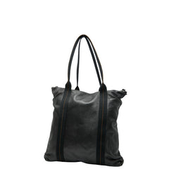 エルメス キャラバンヴェルティカルGM トートバッグ ショルダーバッグ 2WAY ブラック ヴォーデルマ キャンバス レディース HERMES 【中古】