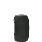 ルイ ヴィトン タイガ オーガナイザー アトールNM 長財布 ラウンドファスナー M30652 アルドワーズ ブラック レザー メンズ LOUIS VUITTON 【中古】