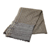 グッチ マフラー グレー マルチカラー ウール シルク レディース GUCCI 【中古】