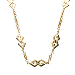 ジバンシー Gロゴ ネックレス ゴールド メッキ レディース Givenchy 【中古】