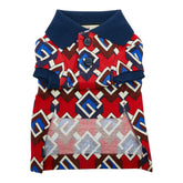 グッチ ドッグウェア ペット服 サイズ:XXS 695744 レッド マルチカラー コットン レディース GUCCI 【中古】