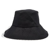 ディオール オブリーク TEDDY-D ボブハット バケットハット サイズ:57 95TDD924G130 ブラック ポリエステル コットン レディース Dior 【中古】