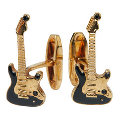 ドルチェアンドガッバーナ ギターモチーフ カフス カフリンクス ゴールド メッキ メンズ DOLCE&GABBANA 【中古】